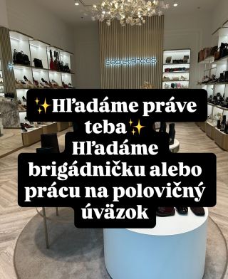 ✨Hľadáme šikovnú posilu do nášho tímu v Bratislave! ✨ Ak máš rada módu, si zodpovedná, flexibilná a chceš si popri škole...